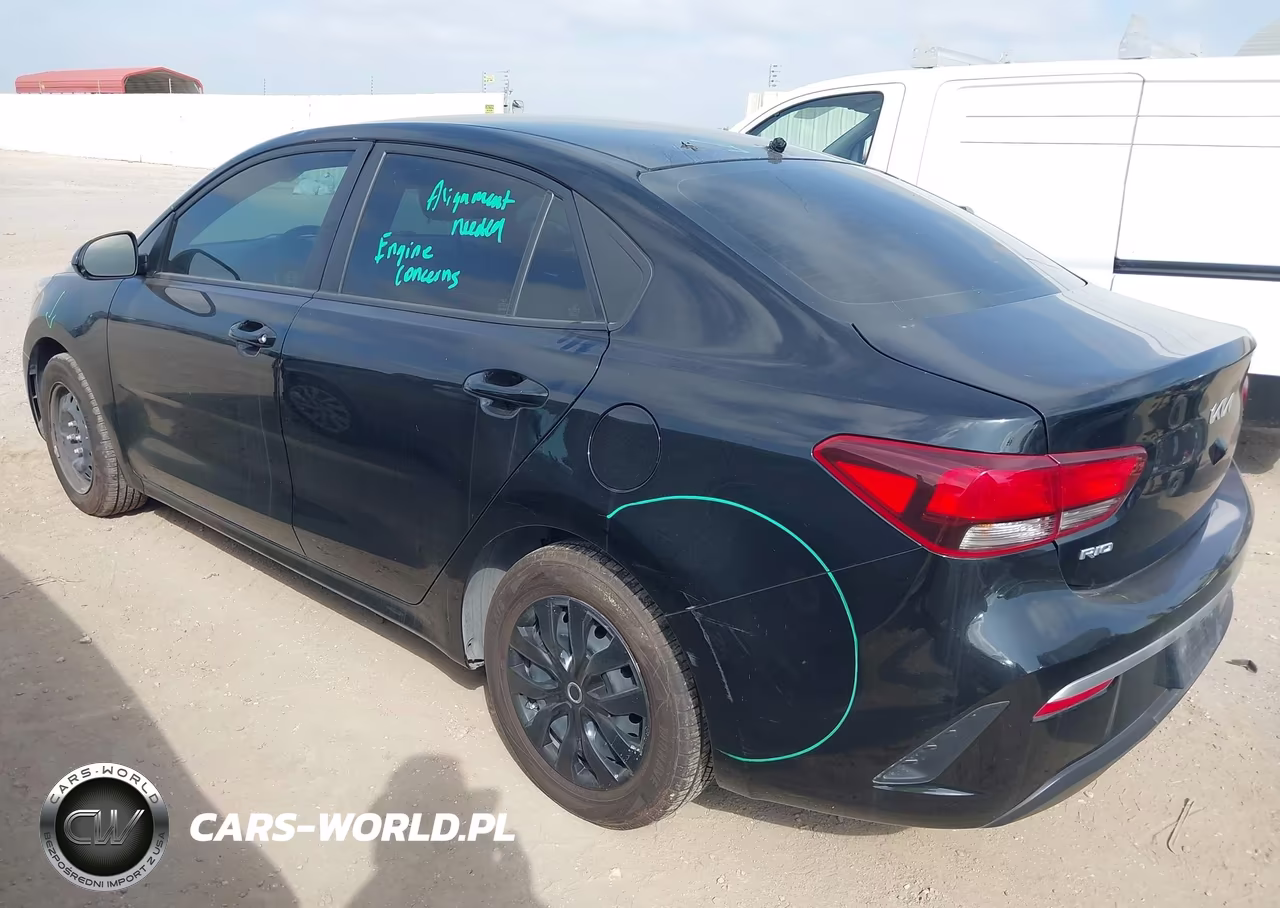 2022 Kia Rio S VIN:3KPA24AD7NE479541 - 3