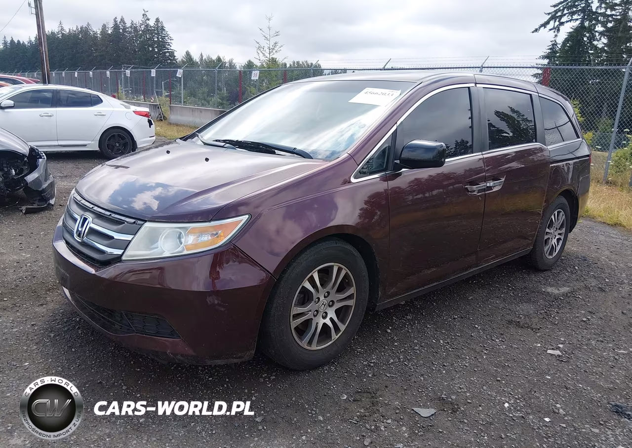 2012 Honda Odyssey Ex-L VIN:5FNRL5H63CB118456 - 2