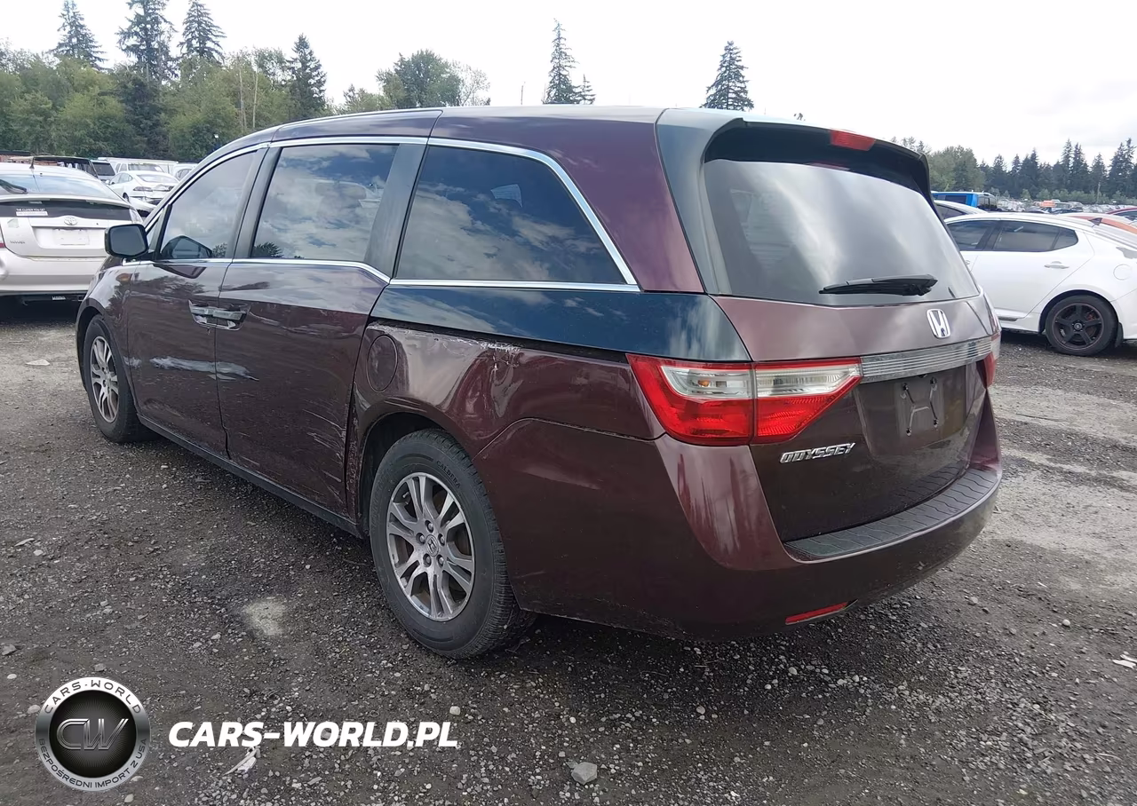 2012 Honda Odyssey Ex-L VIN:5FNRL5H63CB118456 - 3