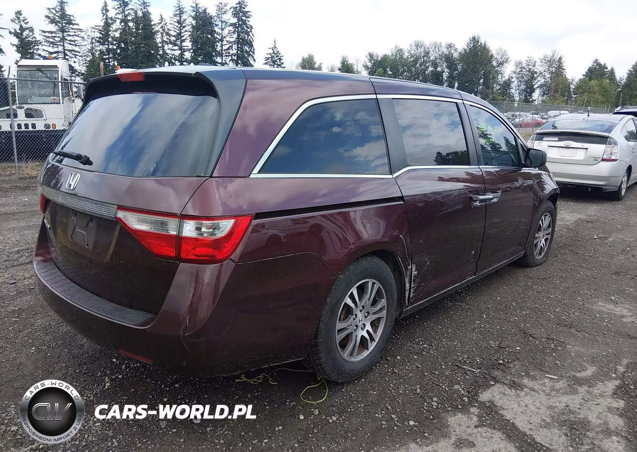 2012 Honda Odyssey Ex-L VIN:5FNRL5H63CB118456 - 4