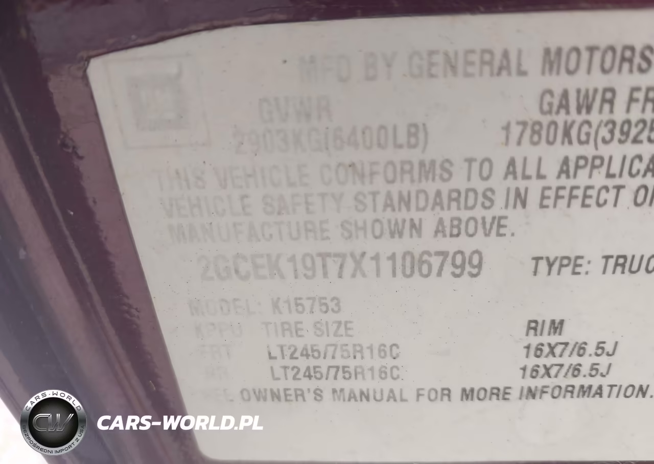1999 Chevrolet Silverado 1500 Ls VIN:2GCEK19T7X1106799 - 9