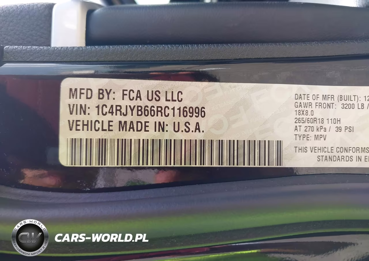 2024 Jeep Grand Cherokee 4Xe VIN:1C4RJYB66RC116996 - 9