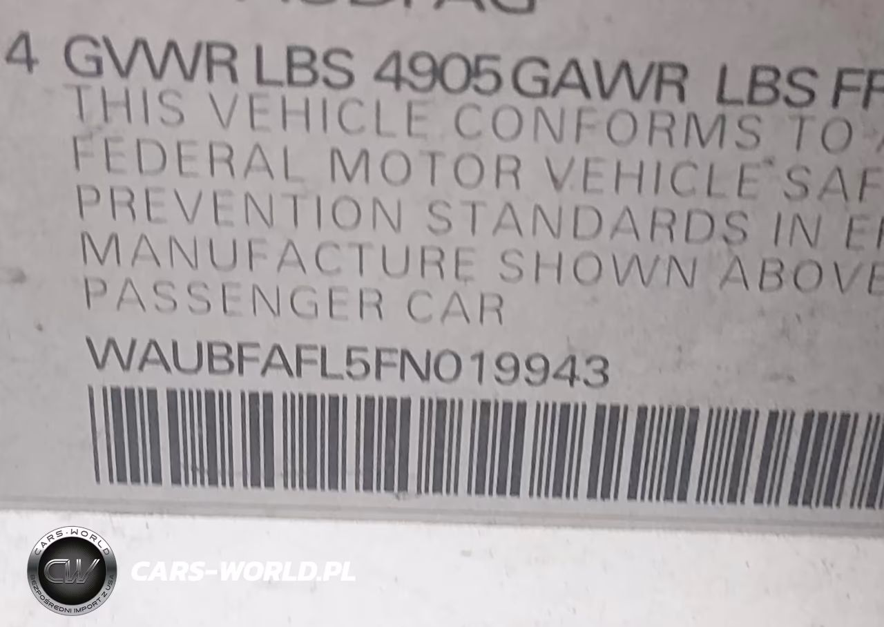 2015 Audi A4 2.0T Premium VIN:WAUBFAFL5FN019943 - 9