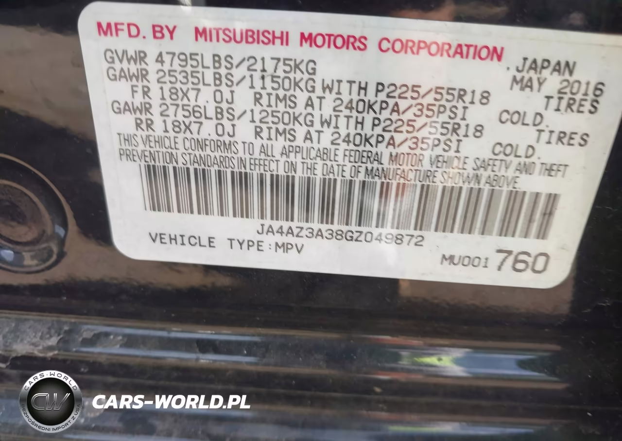 2016 Mitsubishi Outlander Es-Se-Sel VIN:JA4AZ3A38GZ049872 - 9