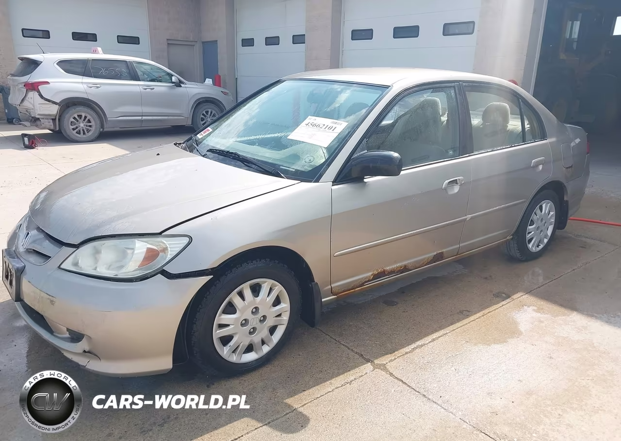 2004 Honda Civic Lx VIN:1HGES15574L004160 - 2