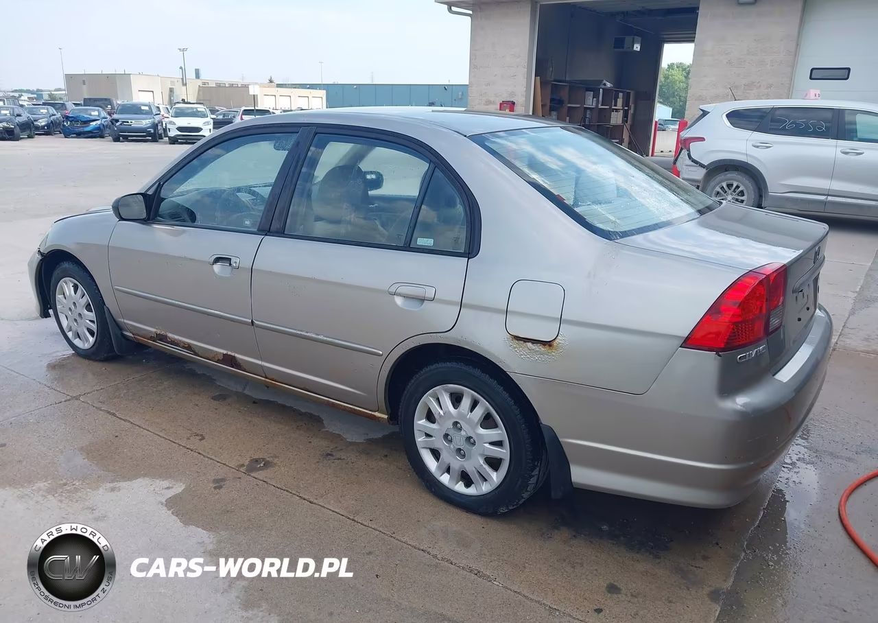 2004 Honda Civic Lx VIN:1HGES15574L004160 - 3