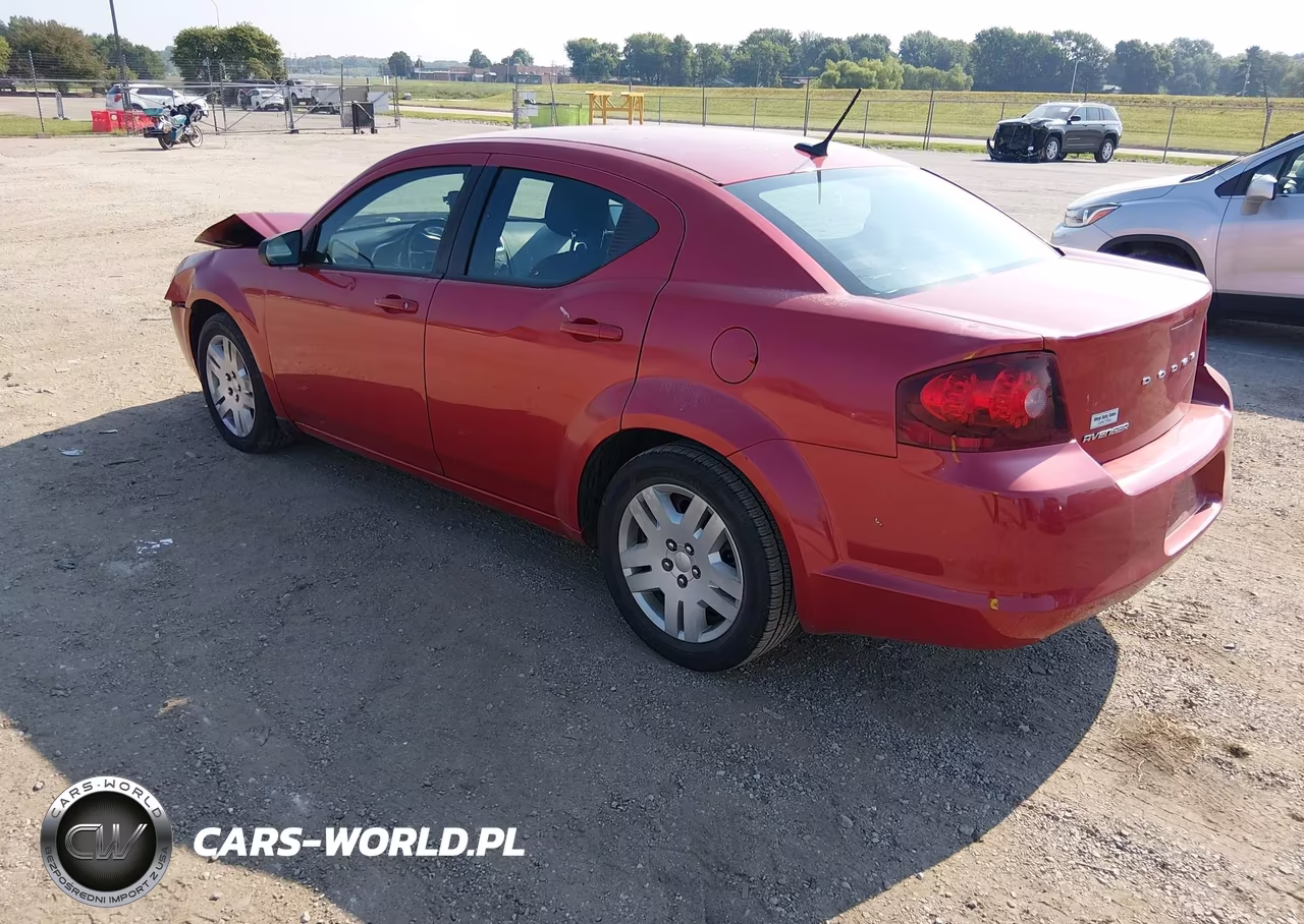 2014 Dodge Avenger Se VIN:1C3CDZAB3EN126311 - 3