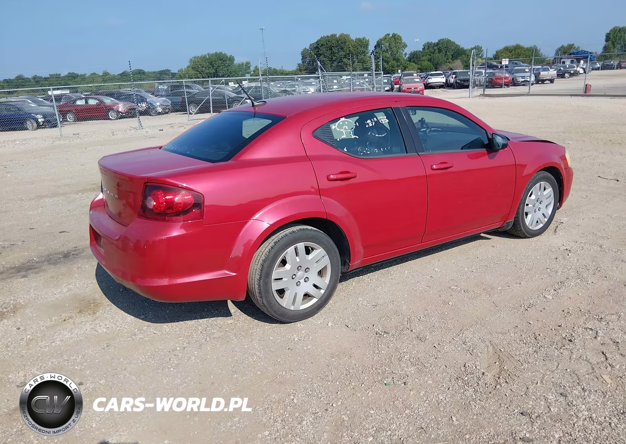 2014 Dodge Avenger Se VIN:1C3CDZAB3EN126311 - 4
