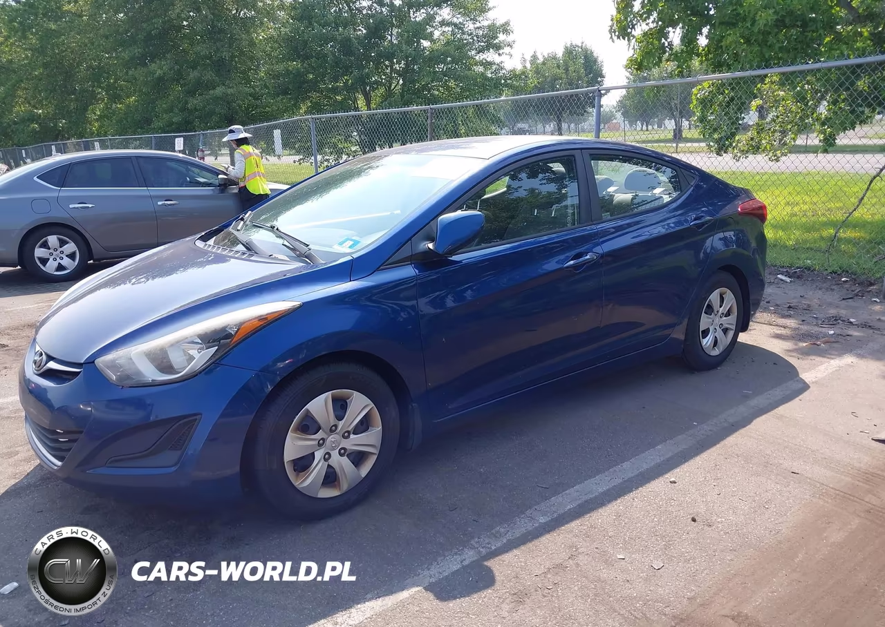 2016 Hyundai Elantra Se VIN:5NPDH4AE4GH749652 - 2