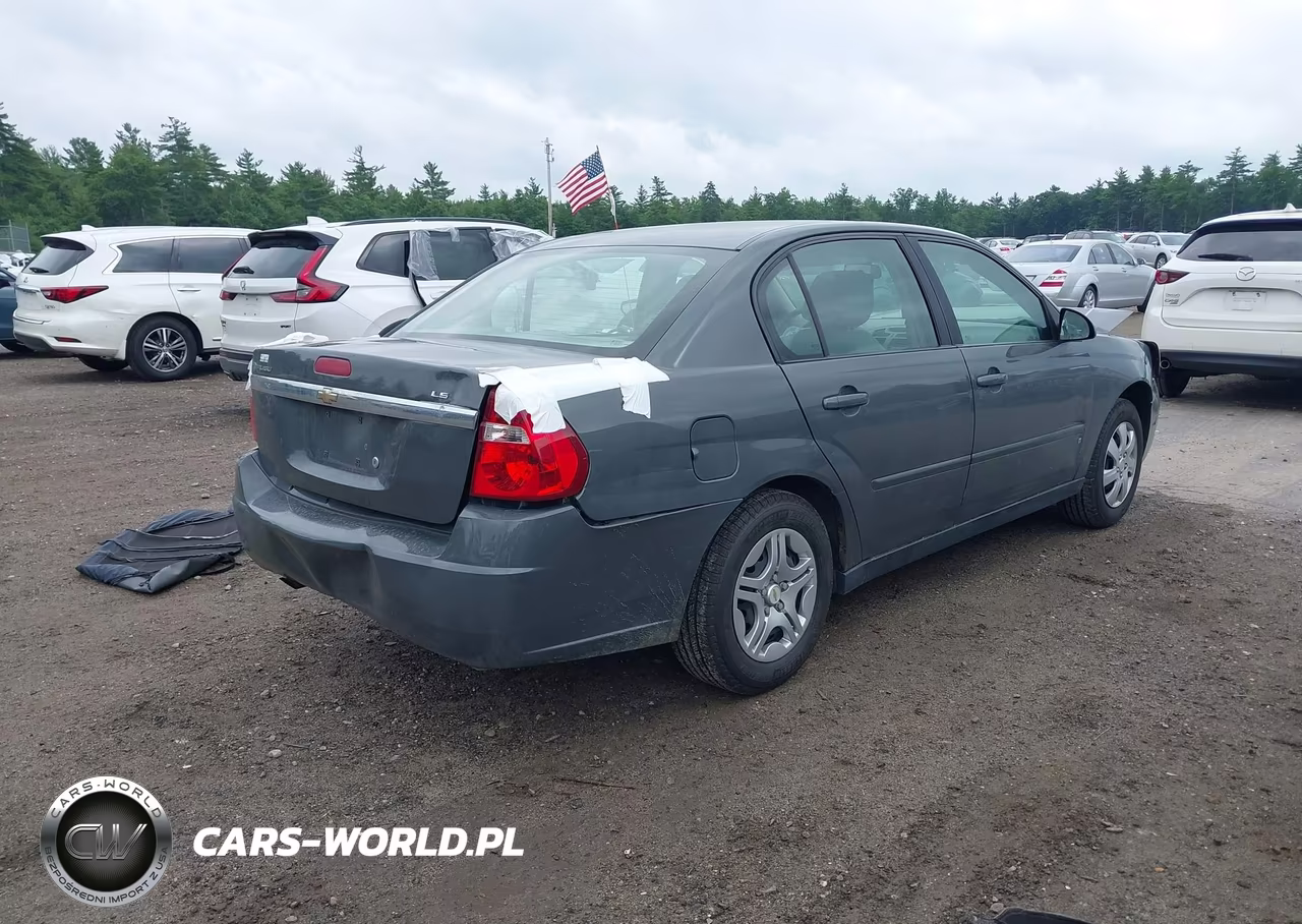 2007 Chevrolet Malibu Ls W-1Ls VIN:1G1ZS58F27F112810 - 4