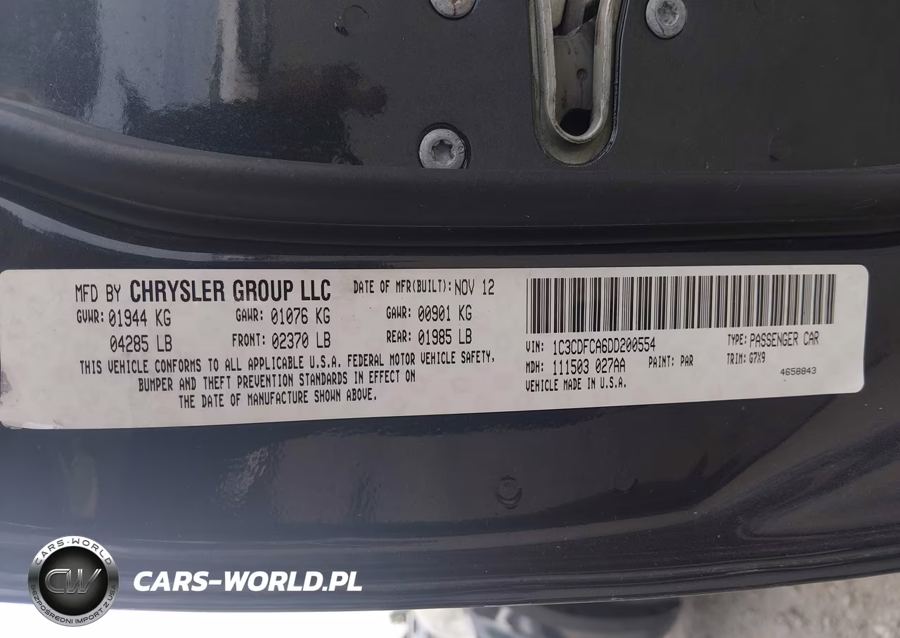 2013 Dodge Dart Limited VIN:1C3CDFCA6DD200554 - 9