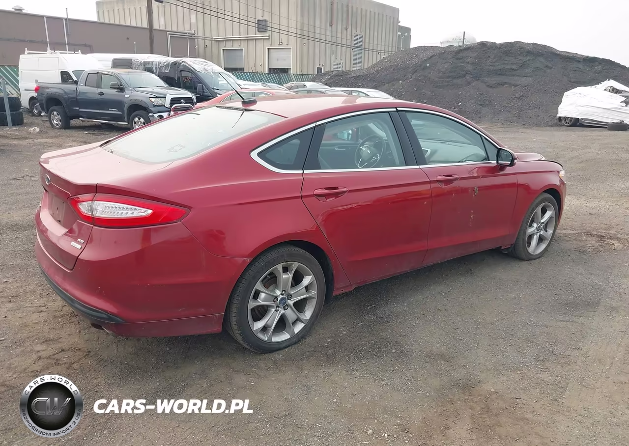 2013 Ford Fusion Se VIN:3FA6P0HR4DR251916 - 4