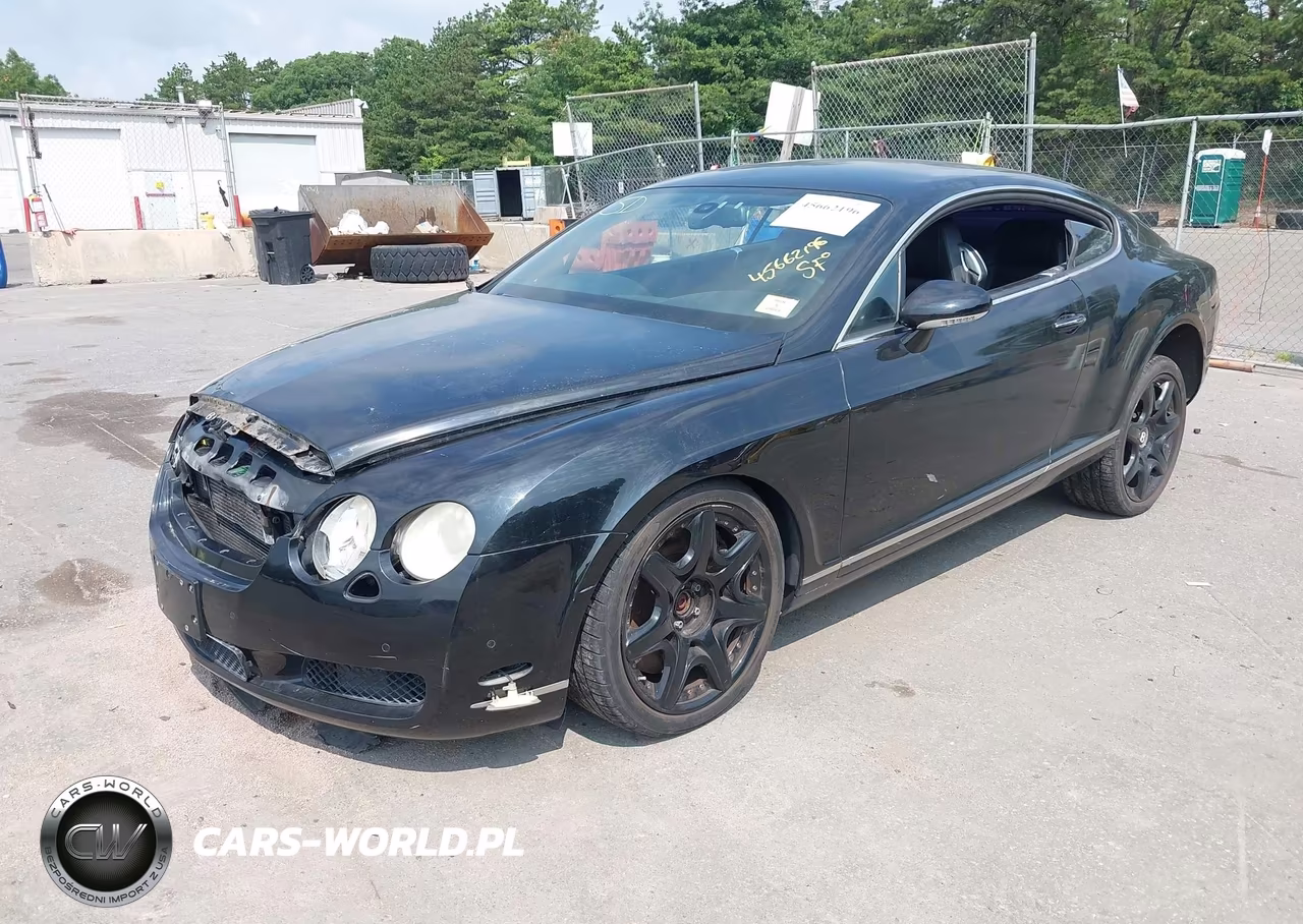 2006 Bentley Continental Gt VIN:SCBCR63W96C037676 - 2