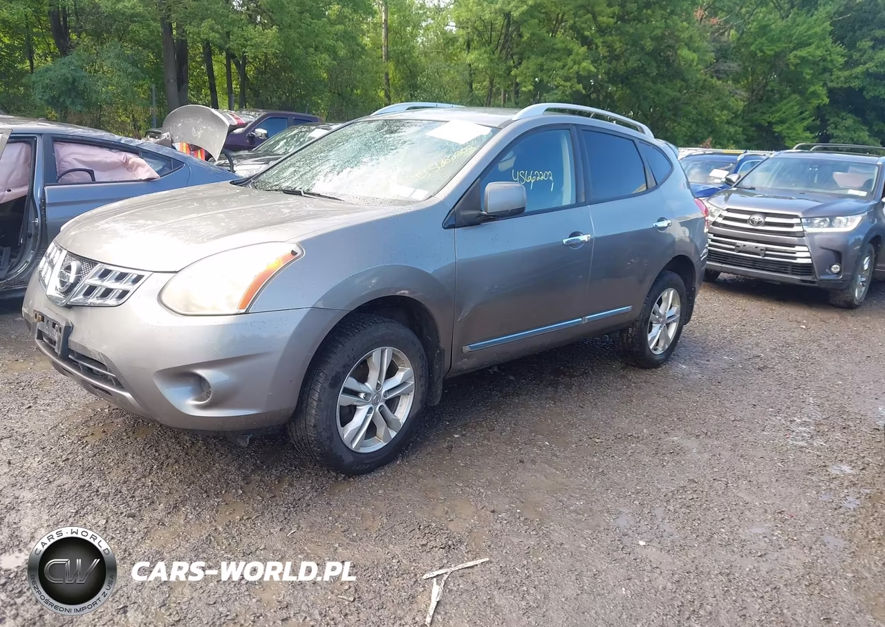 2012 Nissan Rogue Sv VIN:JN8AS5MT8CW301699 - 2