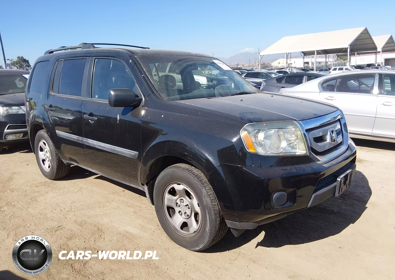 2011 Honda Pilot Lx VIN:5FNYF3H29BB038274 - 1