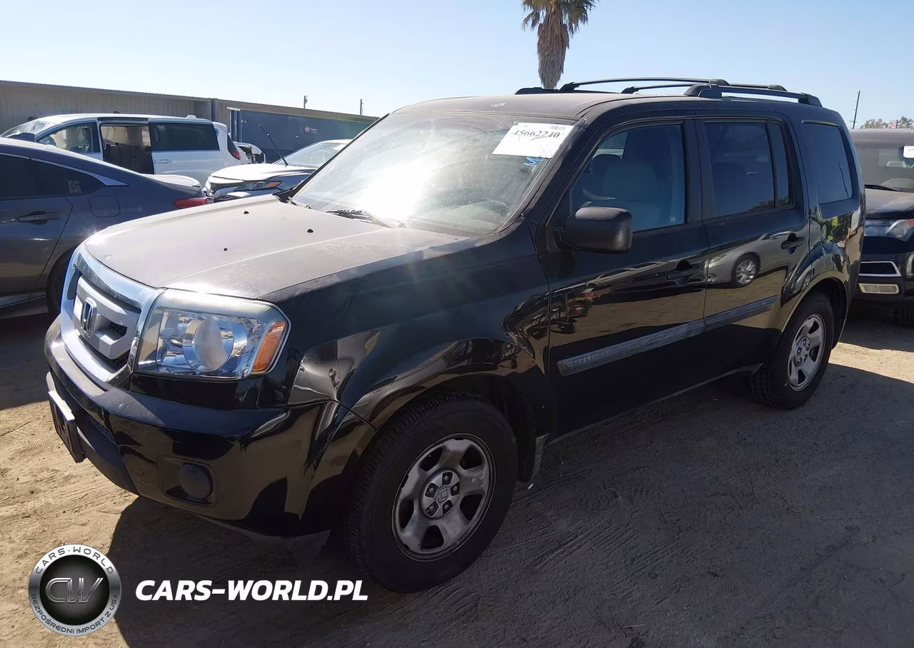 2011 Honda Pilot Lx VIN:5FNYF3H29BB038274 - 2