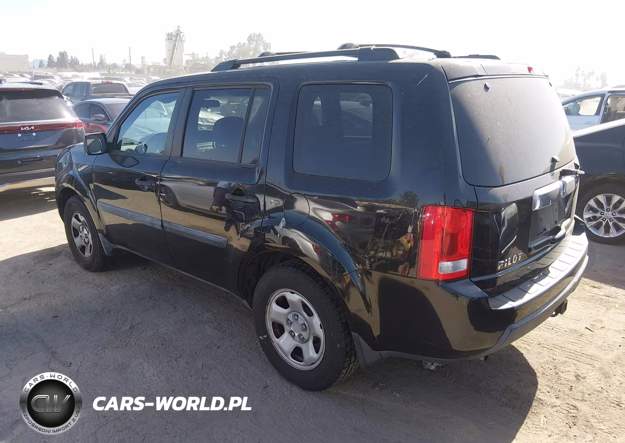 2011 Honda Pilot Lx VIN:5FNYF3H29BB038274 - 3