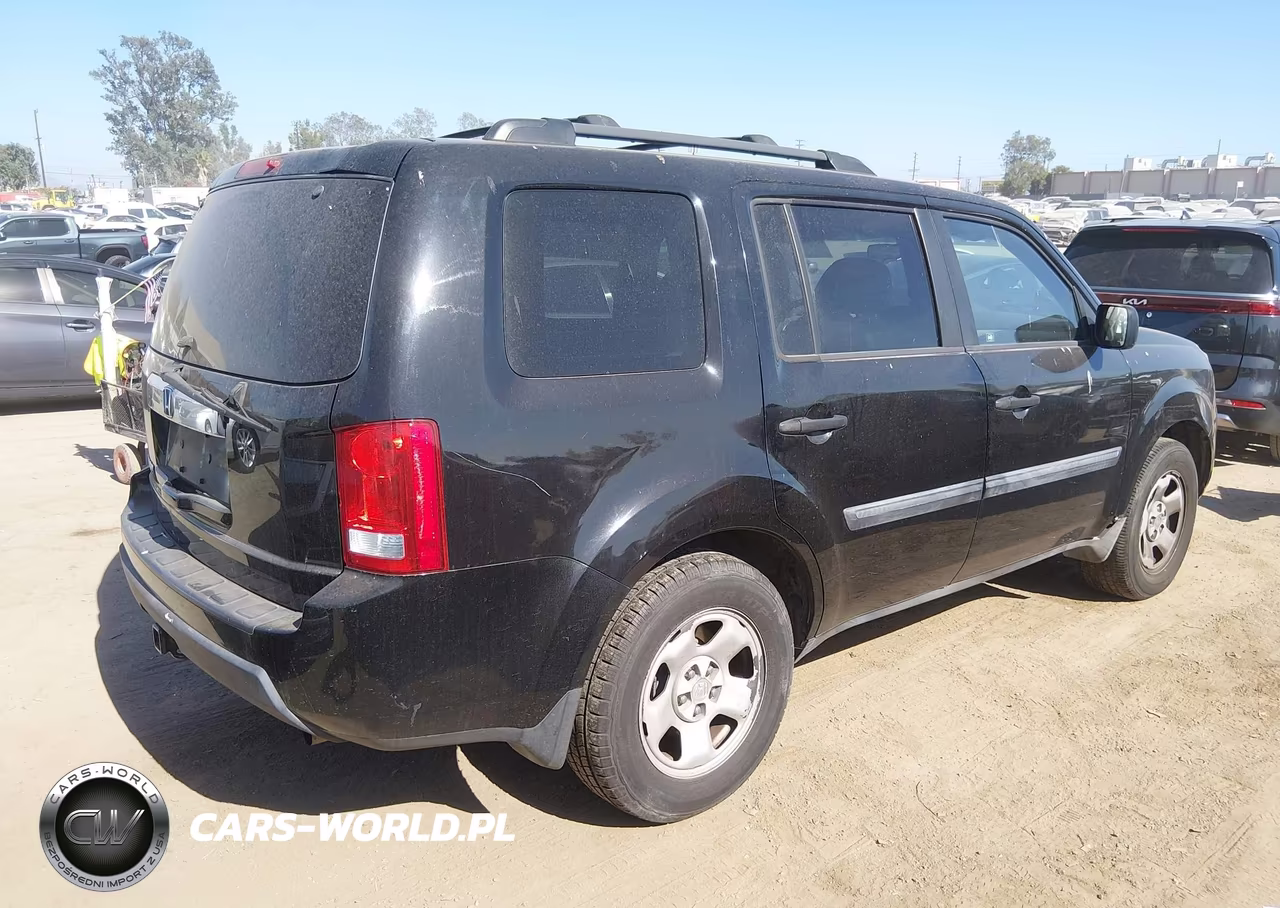 2011 Honda Pilot Lx VIN:5FNYF3H29BB038274 - 4
