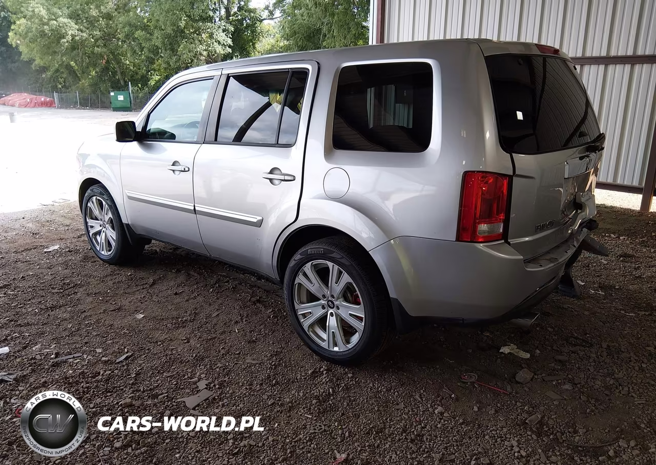 2015 Honda Pilot Ex-L VIN:5FNYF4H50FB021627 - 3
