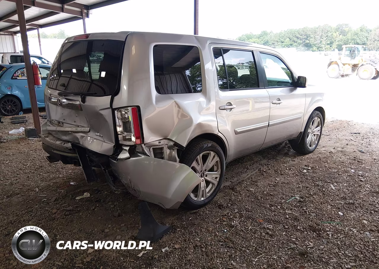 2015 Honda Pilot Ex-L VIN:5FNYF4H50FB021627 - 4