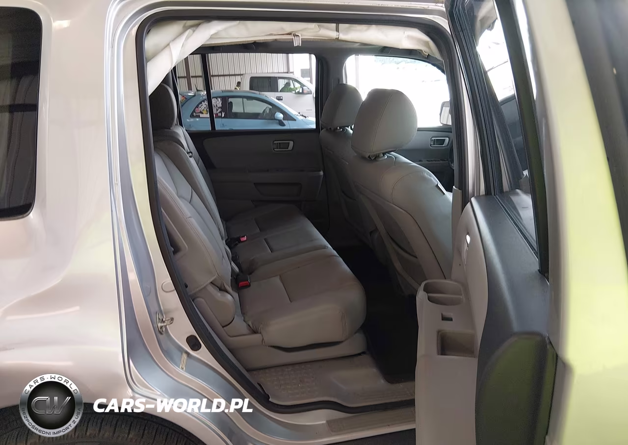 2015 Honda Pilot Ex-L VIN:5FNYF4H50FB021627 - 8