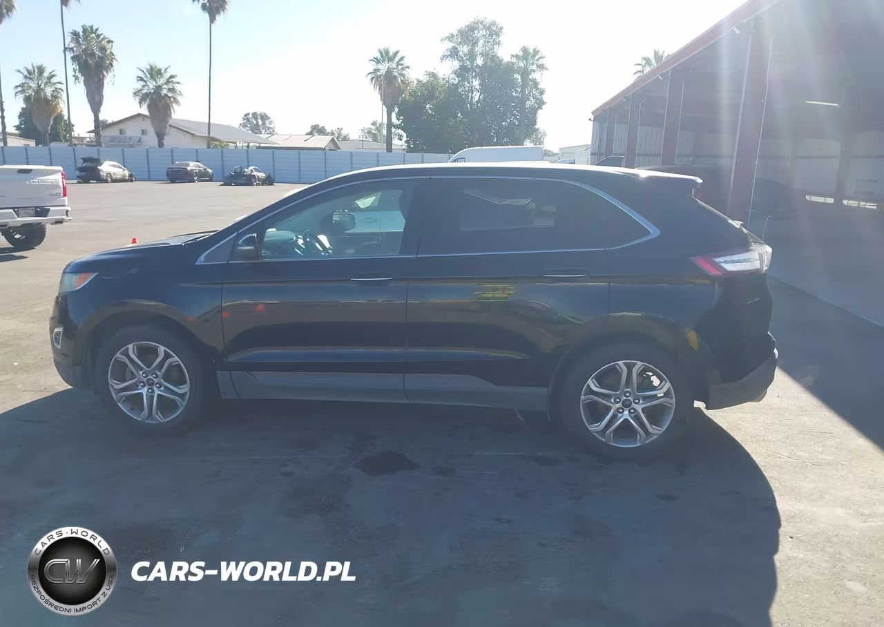 2017 Ford Edge Titanium VIN:2FMPK3K97HBB29316 - 14