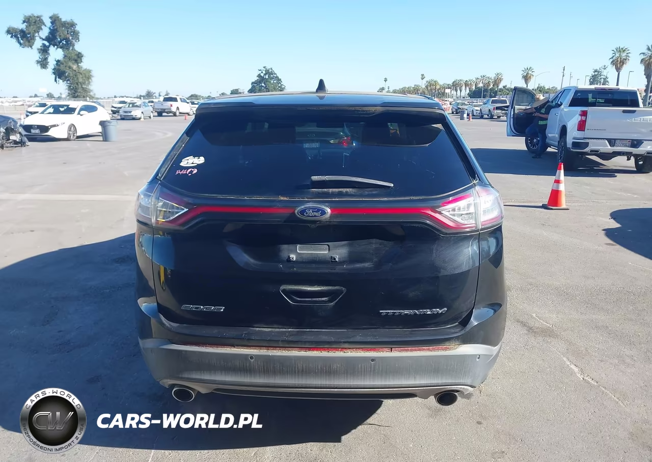 2017 Ford Edge Titanium VIN:2FMPK3K97HBB29316 - 16