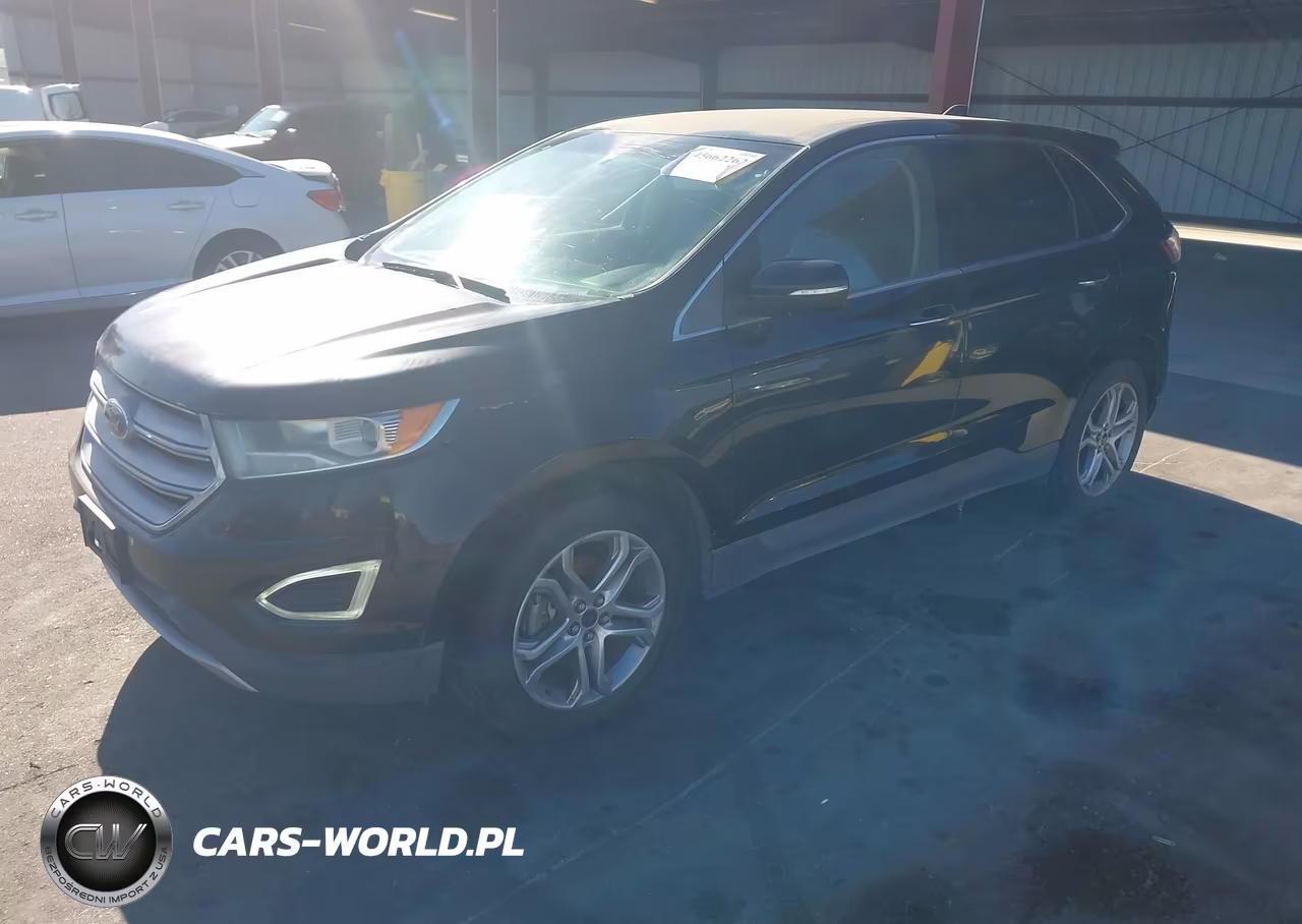 2017 Ford Edge Titanium VIN:2FMPK3K97HBB29316 - 2