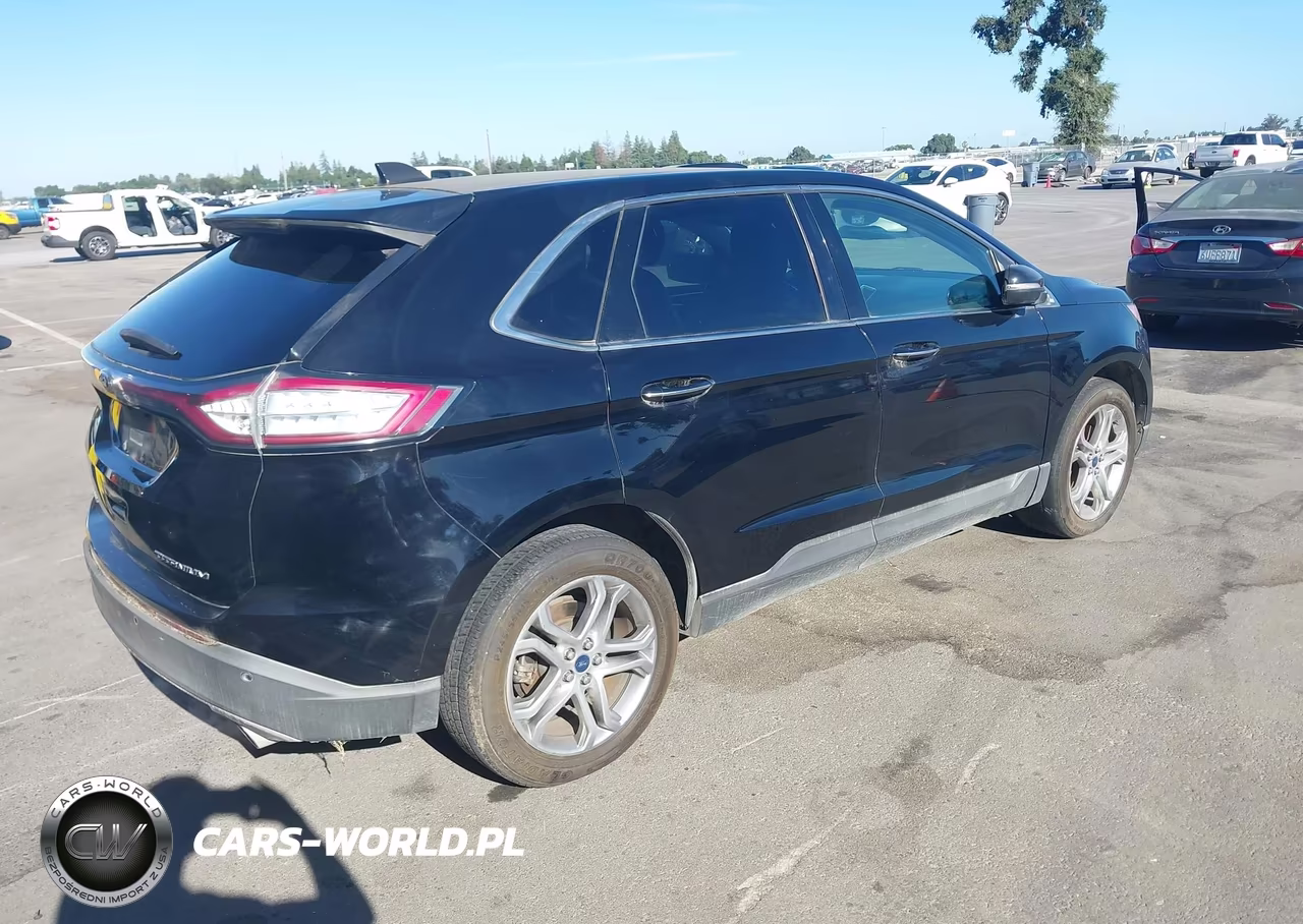 2017 Ford Edge Titanium VIN:2FMPK3K97HBB29316 - 4