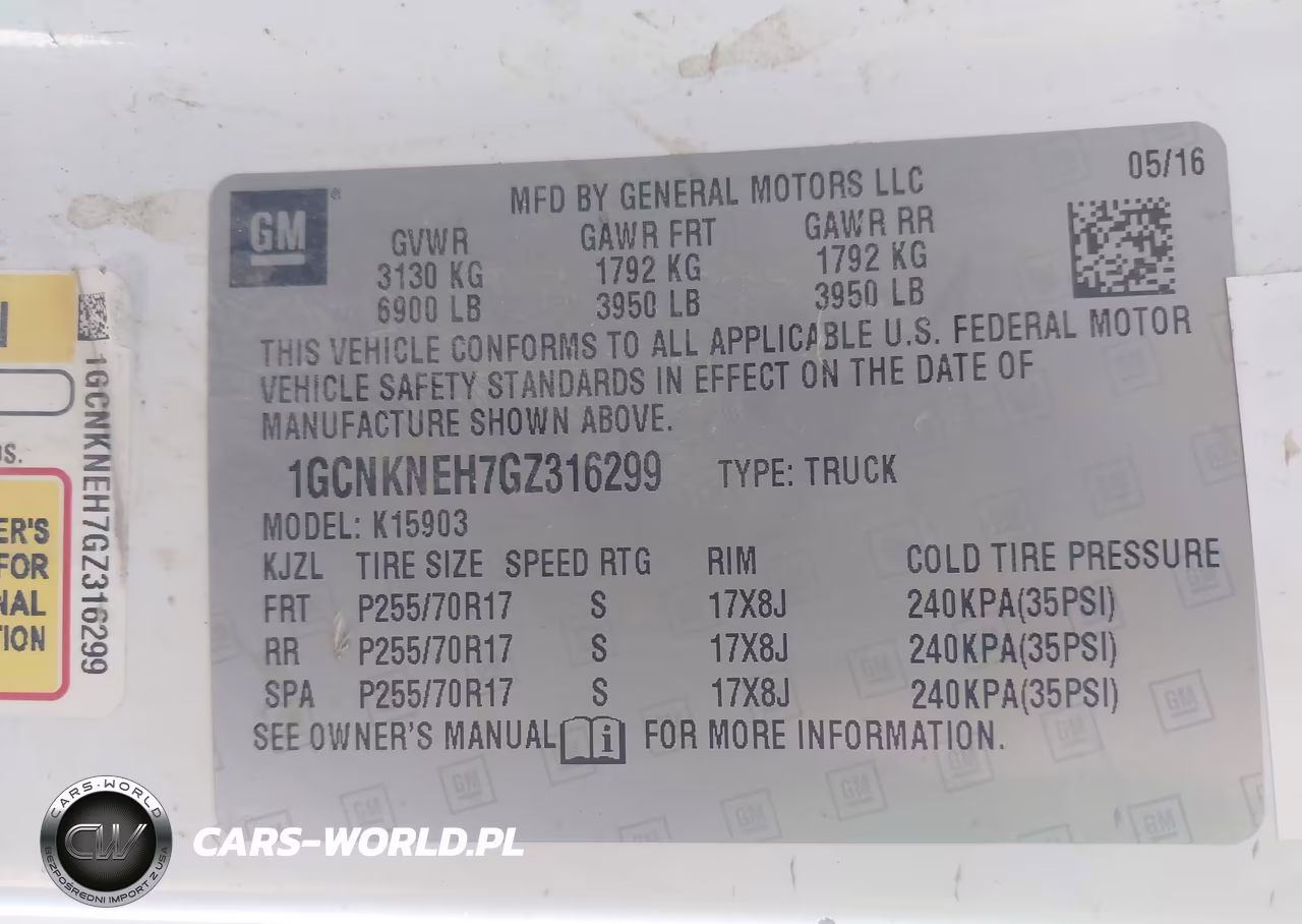 2016 Chevrolet Silverado 1500 Work Truck VIN:1GCNKNEH7GZ316299 - 9
