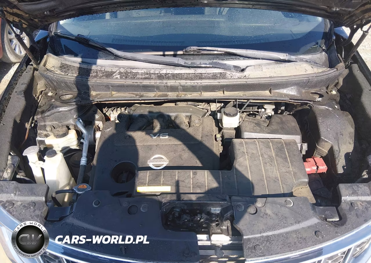 2012 Nissan Murano Sv VIN:JN8AZ1MWXCW230827 - 10