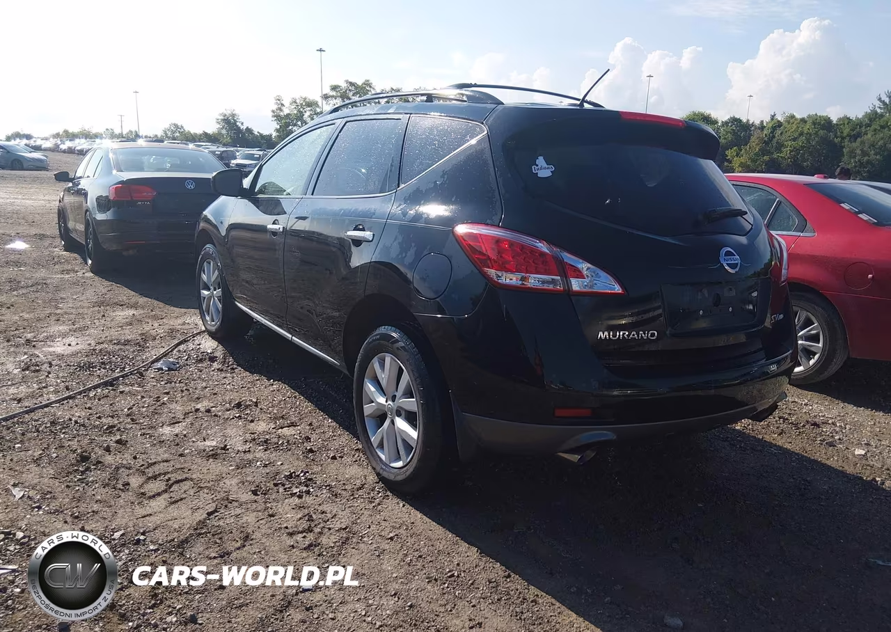 2012 Nissan Murano Sv VIN:JN8AZ1MWXCW230827 - 3