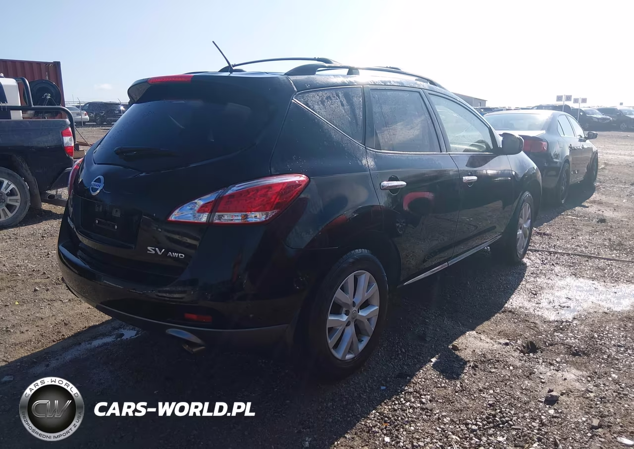2012 Nissan Murano Sv VIN:JN8AZ1MWXCW230827 - 4