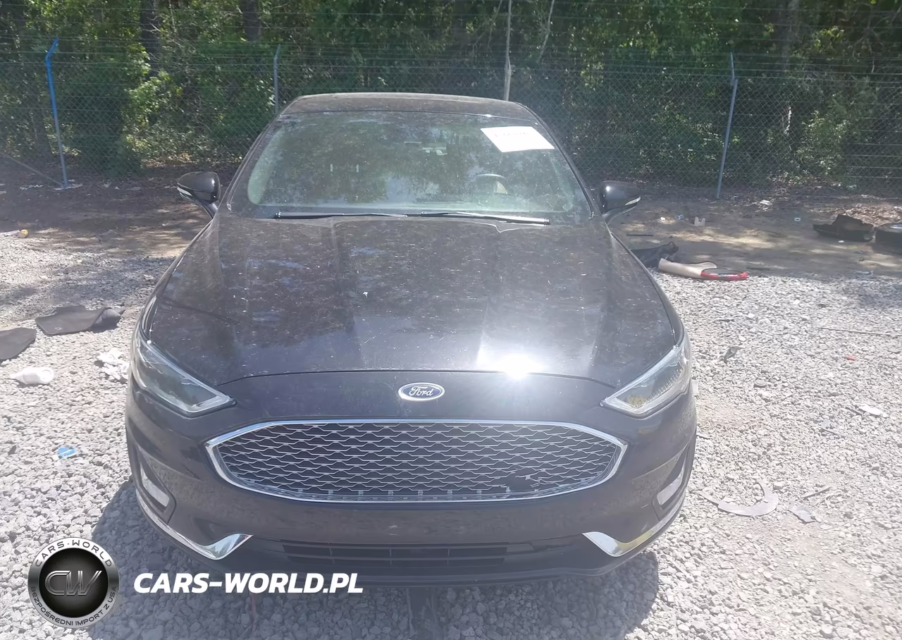 2019 Ford Fusion Hybrid Titanium VIN:3FA6P0RU7KR224354 - 12
