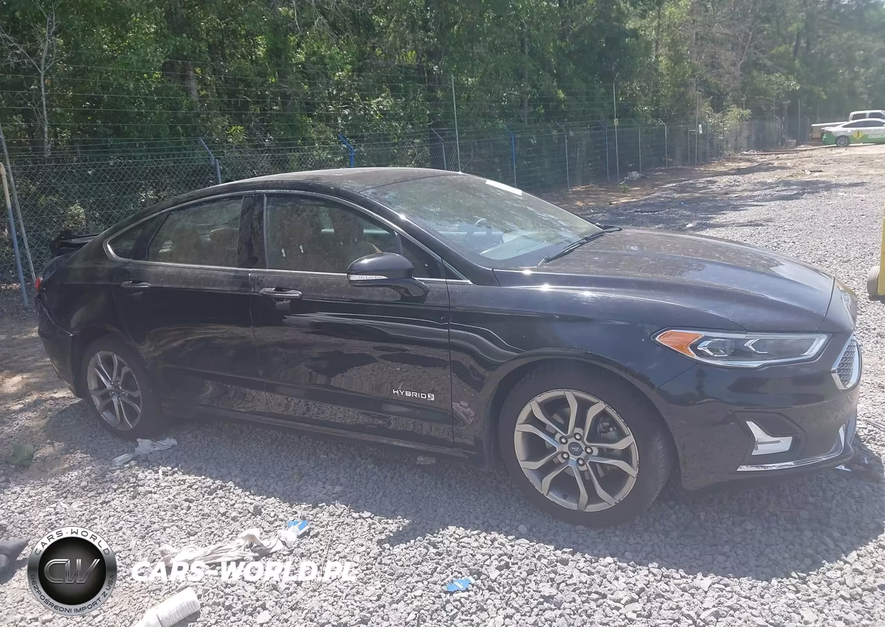 2019 Ford Fusion Hybrid Titanium VIN:3FA6P0RU7KR224354 - 13