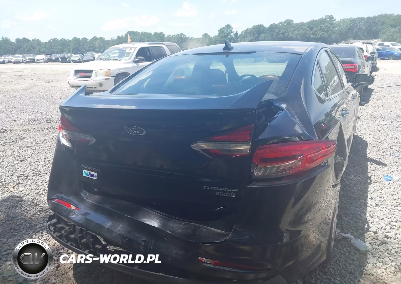 2019 Ford Fusion Hybrid Titanium VIN:3FA6P0RU7KR224354 - 6