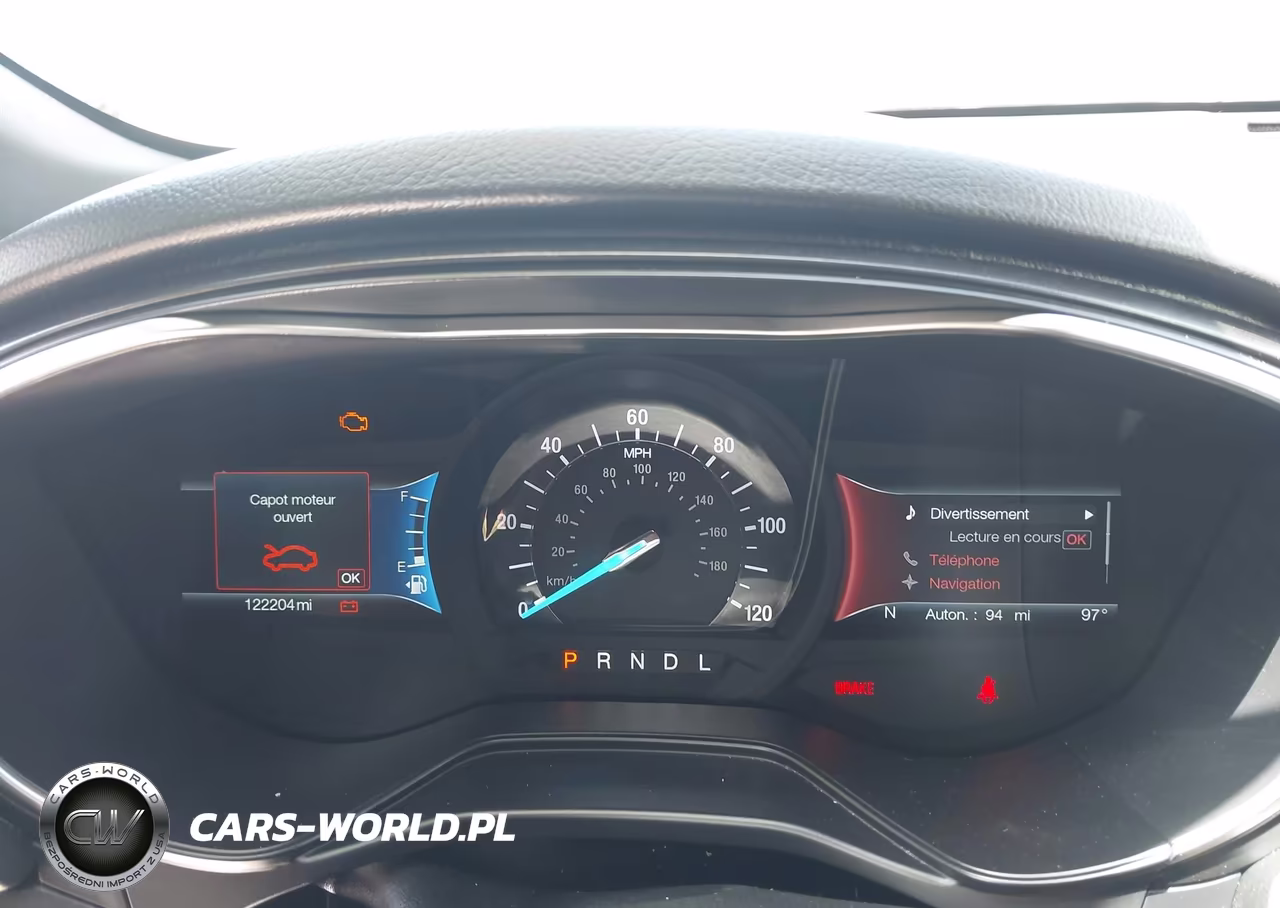 2019 Ford Fusion Hybrid Titanium VIN:3FA6P0RU7KR224354 - 7