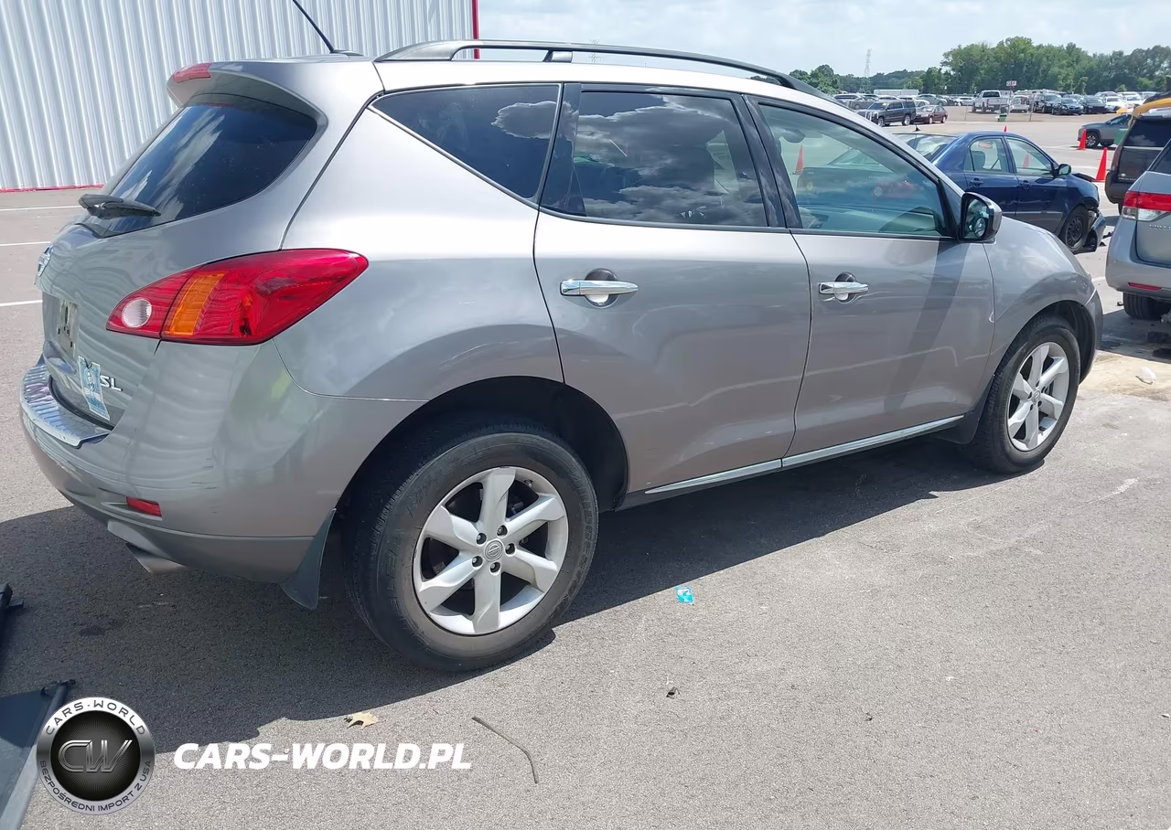 2009 Nissan Murano Sl VIN:JN8AZ18U79W104667 - 4