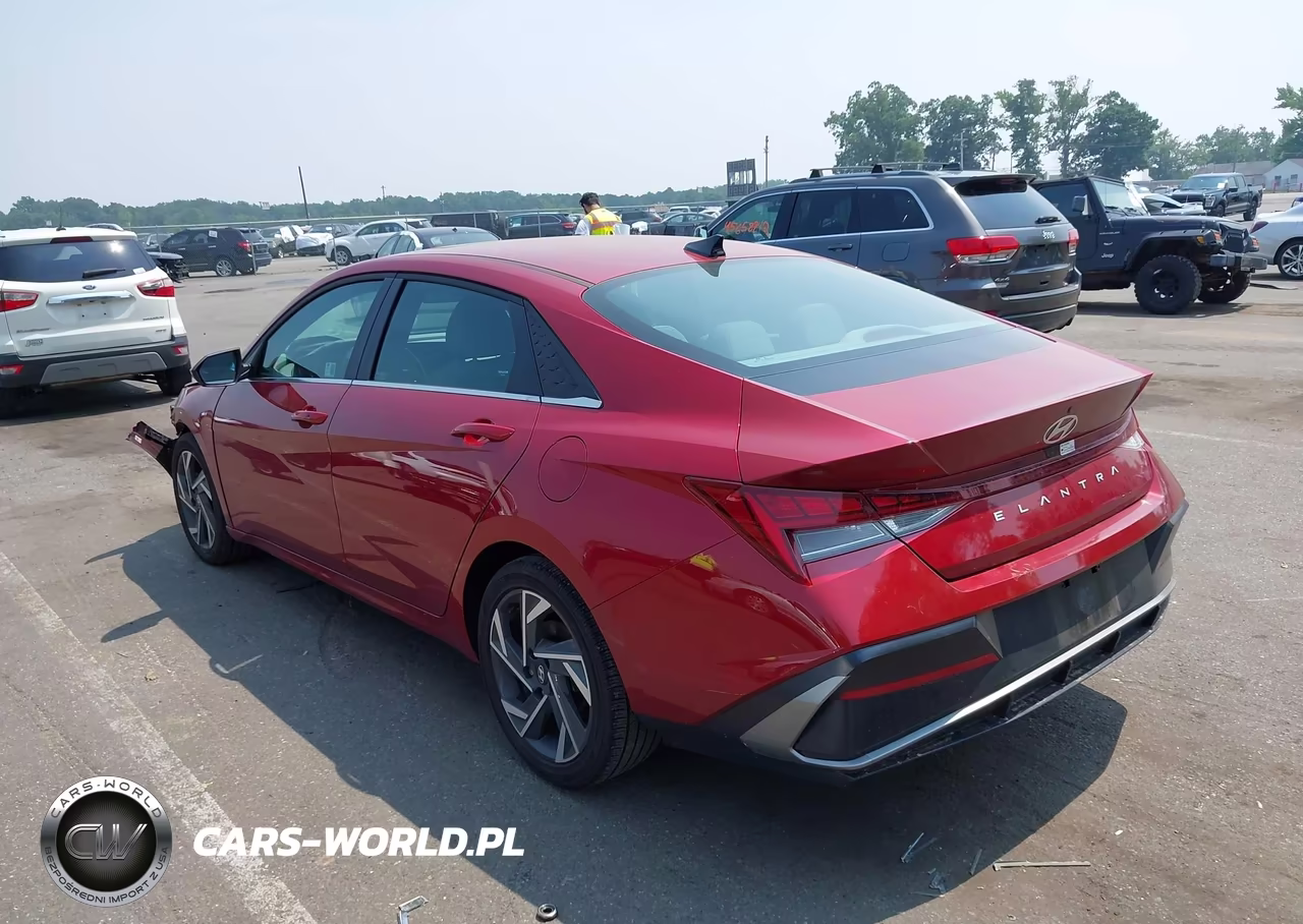 2025 Hyundai Elantra Sel Convenience VIN:KMHLS4DG4SU928892 - 3
