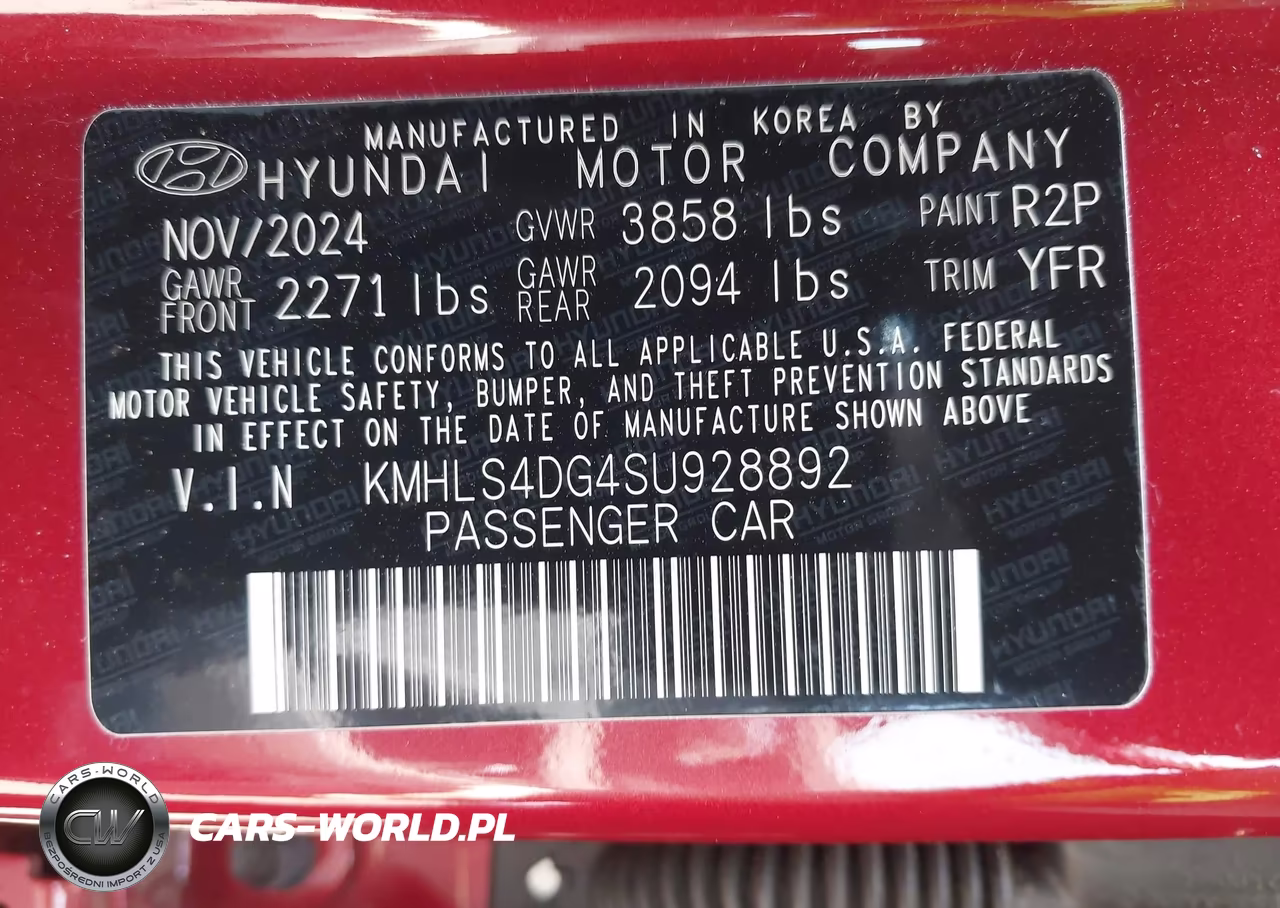 2025 Hyundai Elantra Sel Convenience VIN:KMHLS4DG4SU928892 - 9