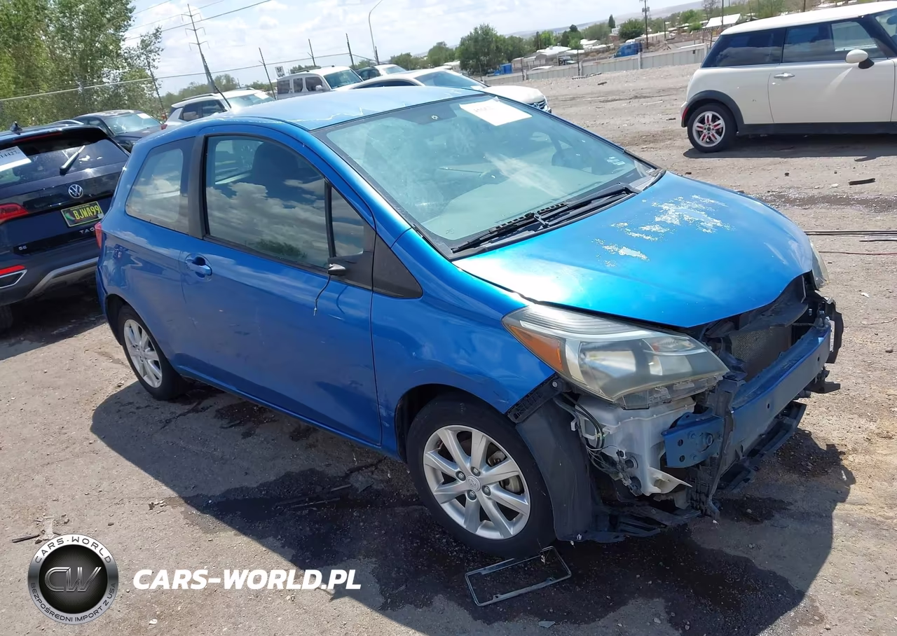 2015 Toyota Yaris Le VIN:VNKJTUD30FA027233 - 1