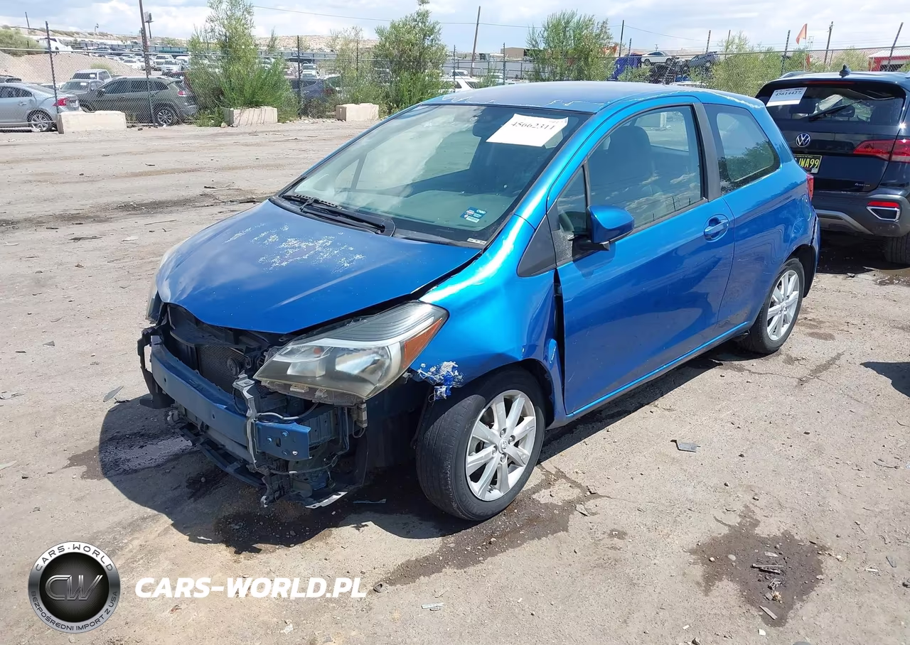 2015 Toyota Yaris Le VIN:VNKJTUD30FA027233 - 2