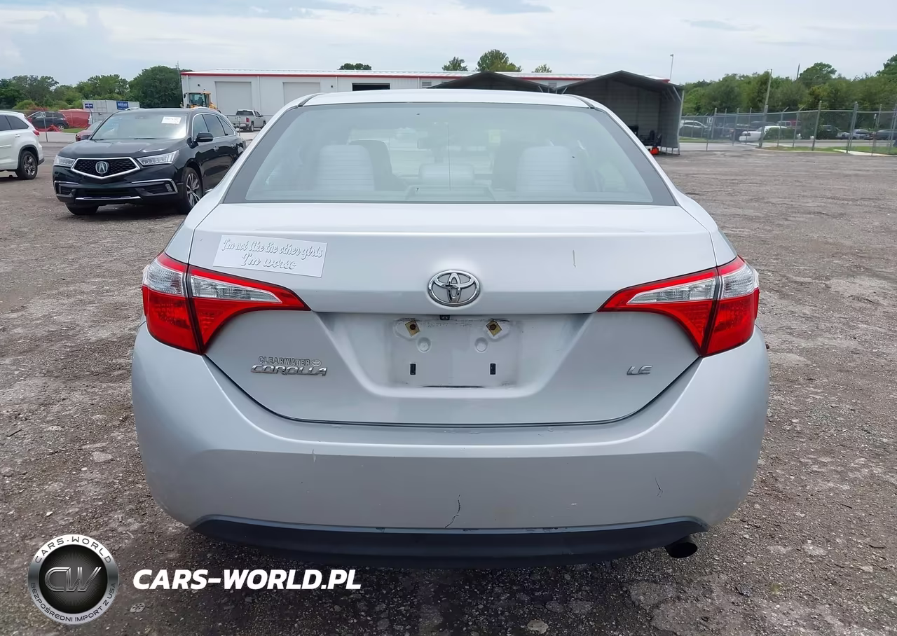 2016 Toyota Corolla Le VIN:2T1BURHE1GC599489 - 16