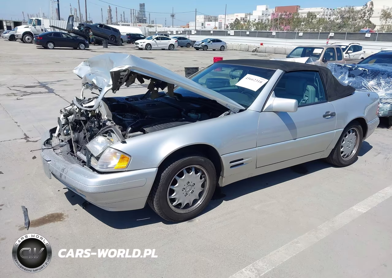 1996 Mercedes-Benz Sl 500 VIN:WDBFA67F5TF128884 - 2