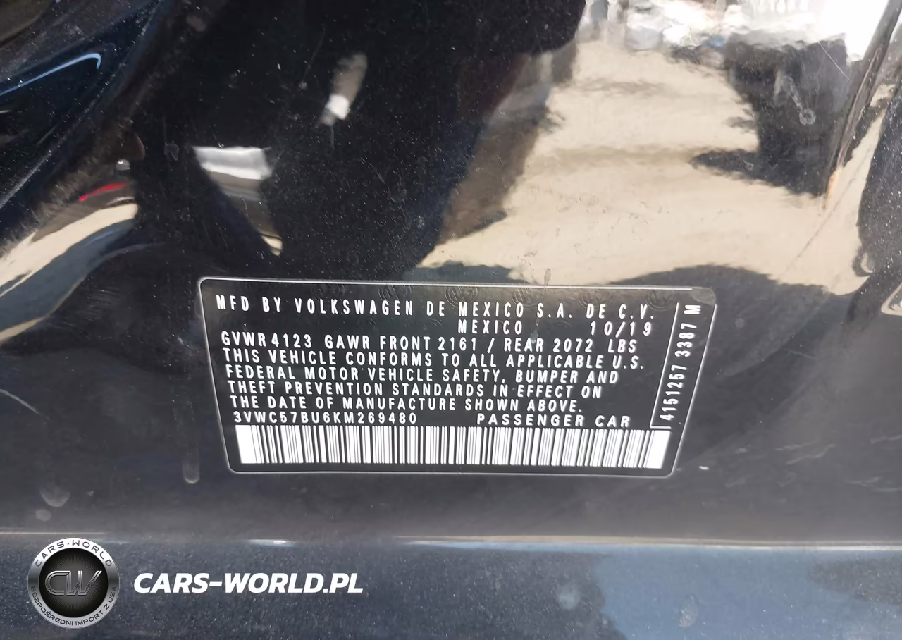 2019 Volkswagen Jetta 1.4T R-Line-1.4T S-1.4T Se VIN:3VWC57BU6KM269480 - 9