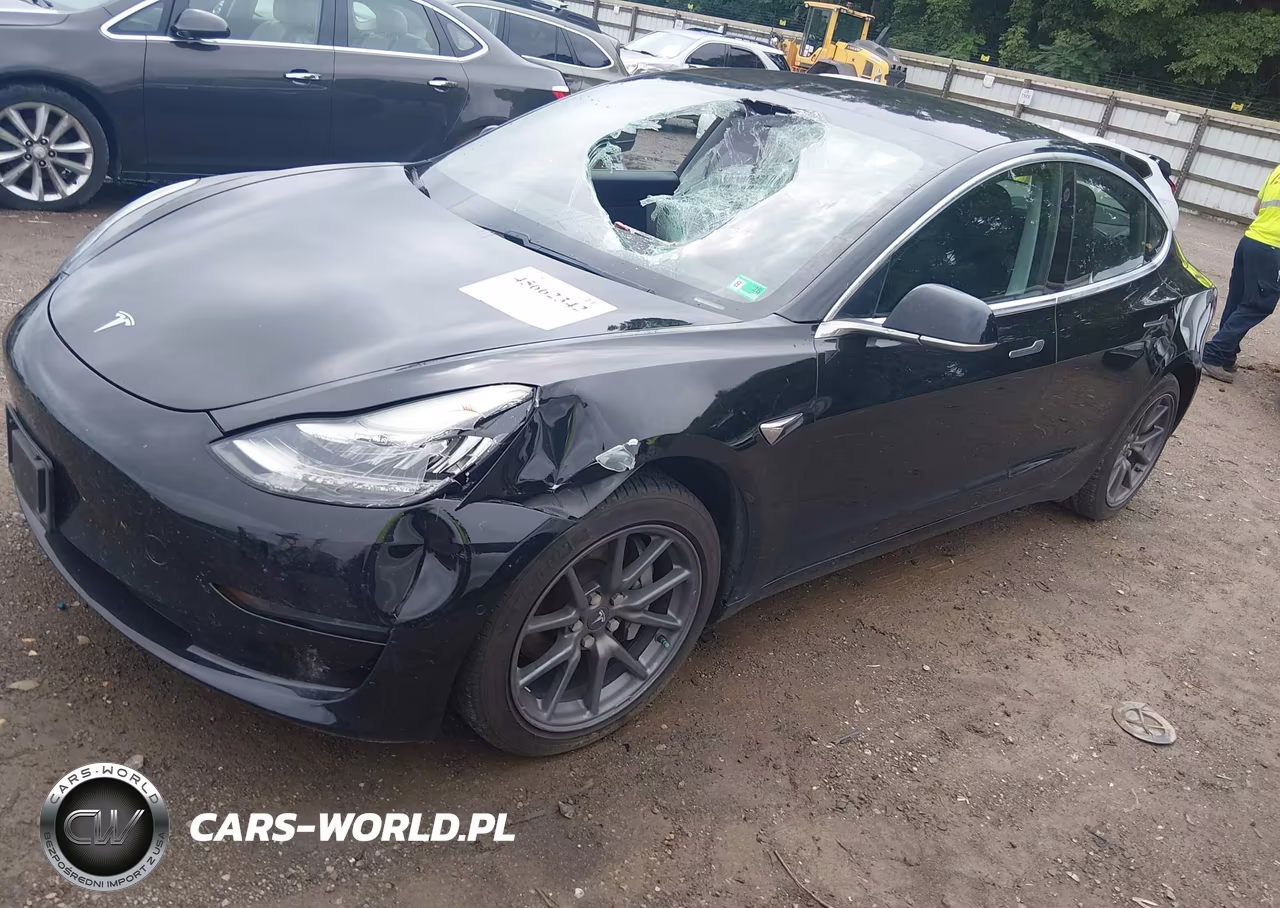 2018 Tesla Model 3 Long Range-Mid Range VIN:5YJ3E1EA9JF151850 - 2