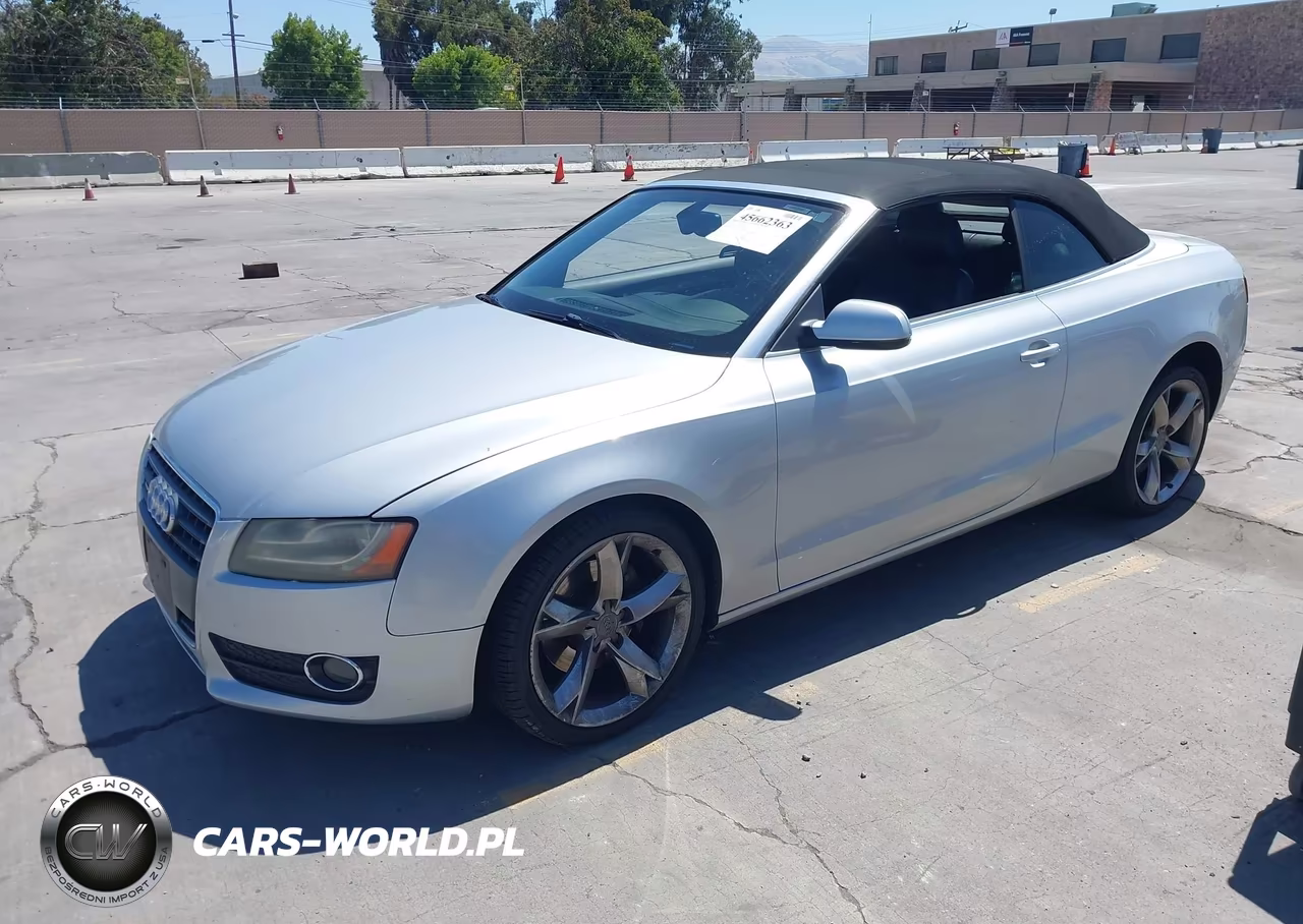 2012 Audi A5 2.0T Premium VIN:WAULFAFH8CN001027 - 2