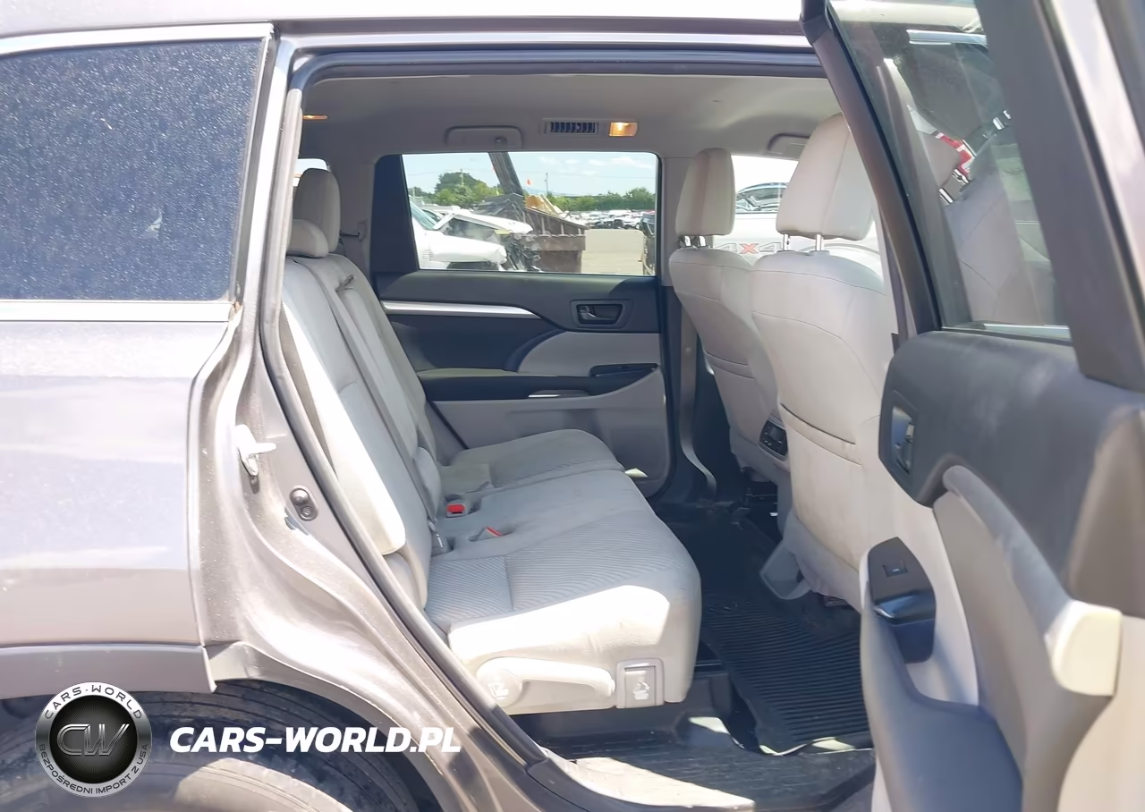 2017 Toyota Highlander Le VIN:5TDZARFH7HS026741 - 8