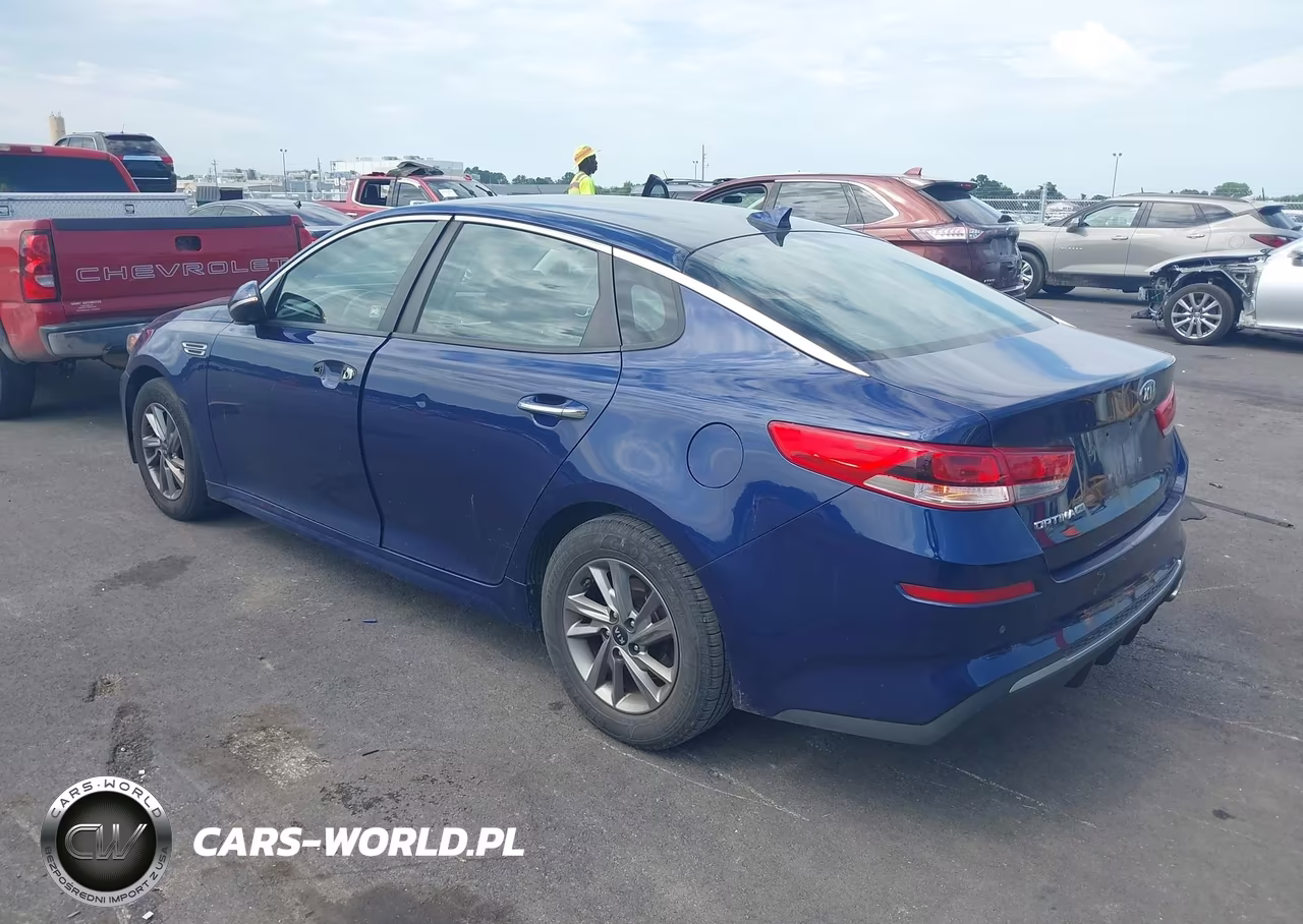 2020 Kia Optima Lx VIN:5XXGT4L37LG384896 - 3