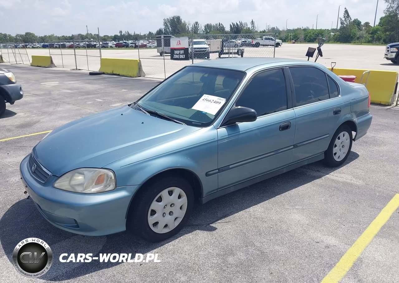 2000 Honda Civic Lx VIN:1HGEJ6678YL018543 - 2